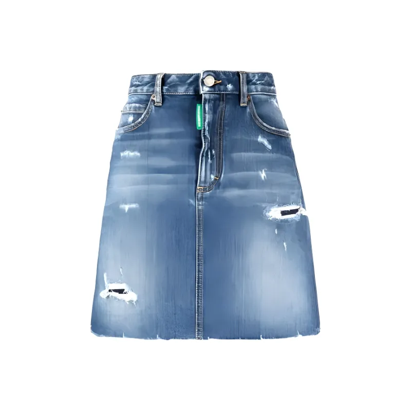 DSQUARED 2 Denim Short Skirts Women's Blue-0