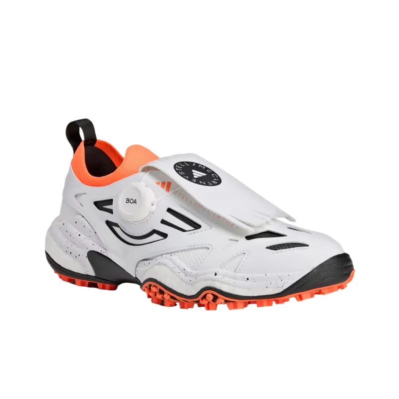 Stella McCartney x Adidas CodeChaos Shock Absorbers Low Top Golf Shoes Women's White Orange-2