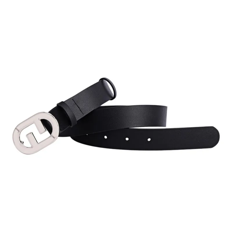 FION PVC Leather Belts Women's 3.2cm-2