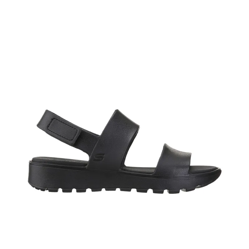Skechers ARCH FIT FOOTSTEPS One Strap Sandals Women's Black-1