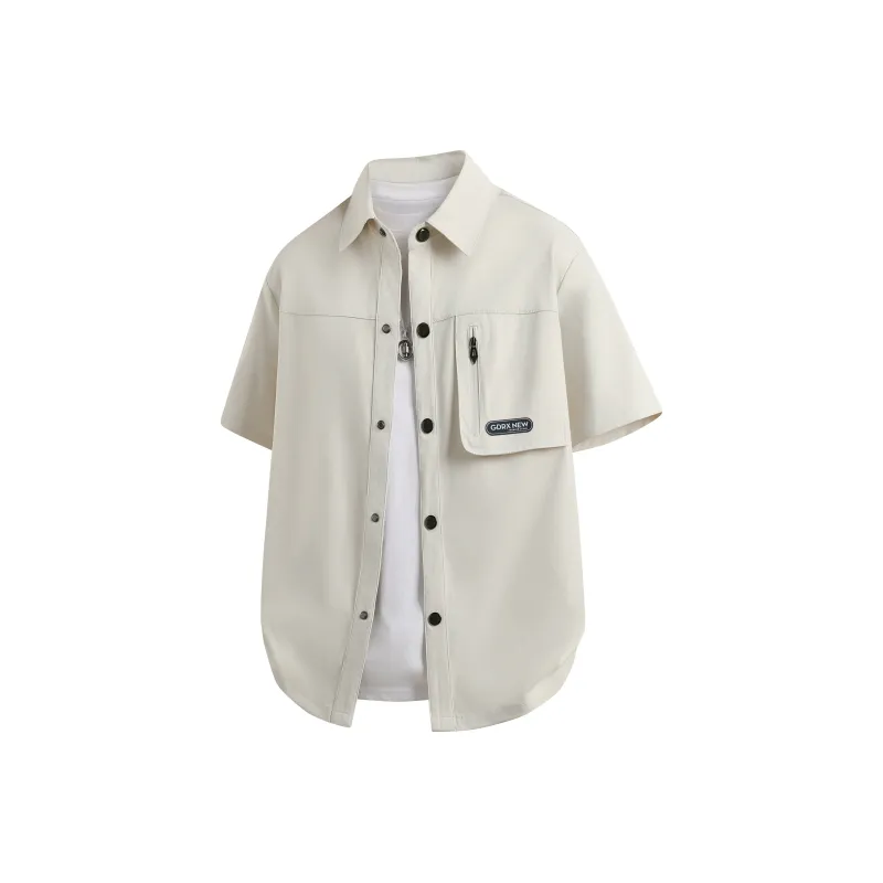 GDRX Shirts Unisex Khaki-0