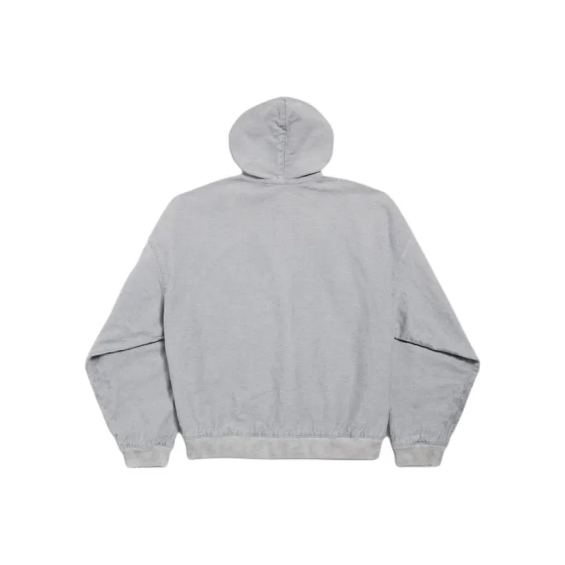 Balenciaga FW25 Sweatshirt Loose Fit Men's Gray-1
