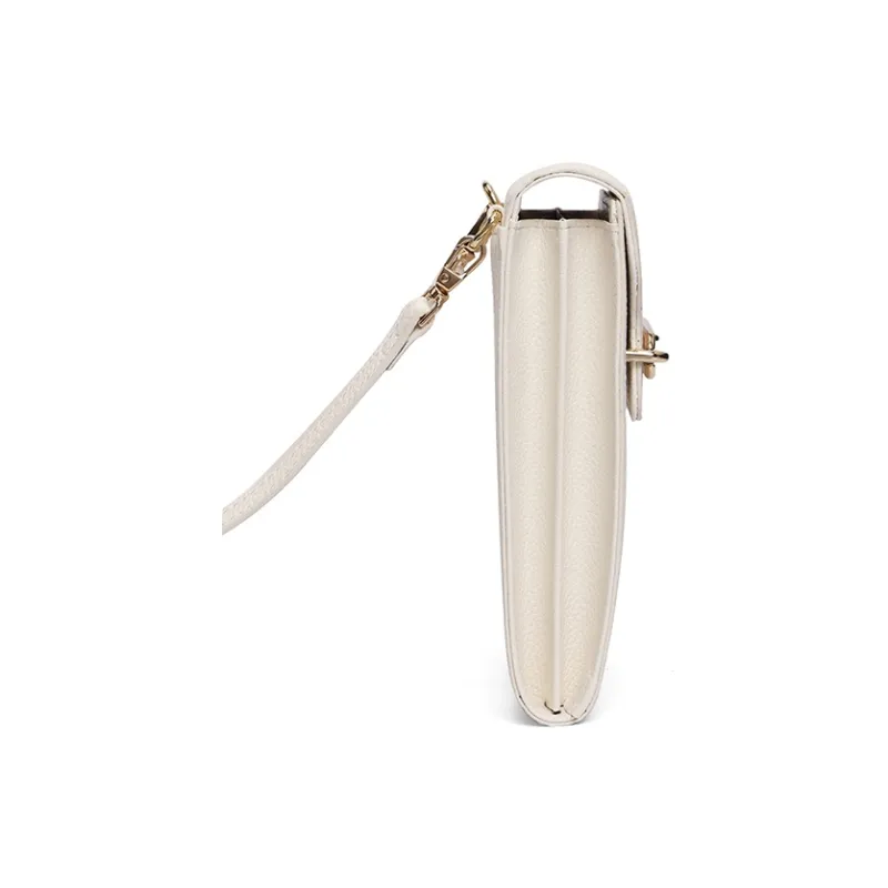ROBERTA DI CAMERINO Cow Leather Crossbody Bag, Shoulder Bag Women's White-2