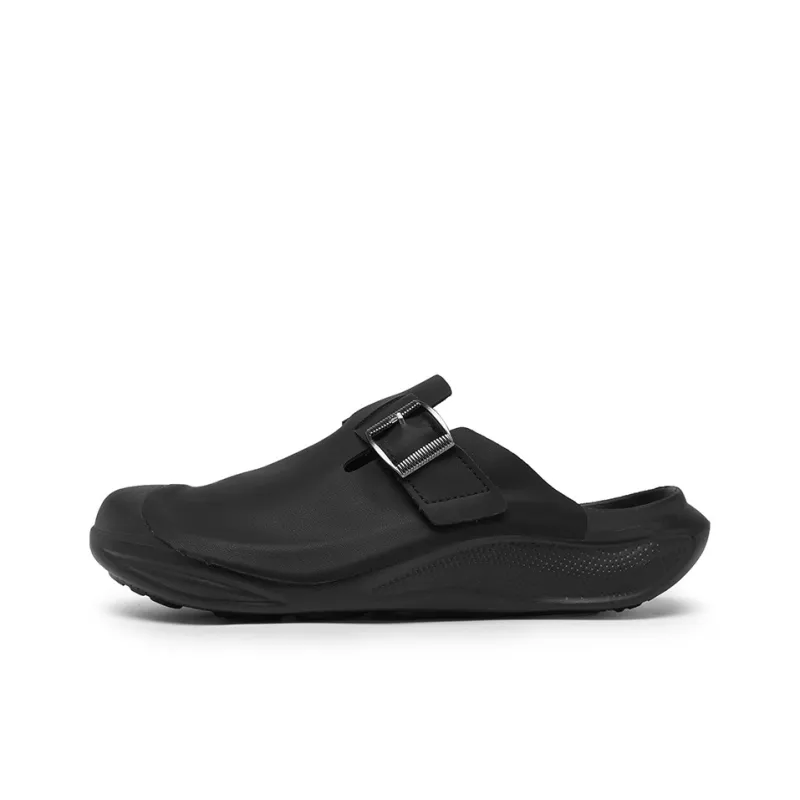 ROBINHOOD Cut Out Odor Resistant Abrasion Resistant Slip Resistant Antibacterial Closed Toe Slippers Men's Box Included-0
