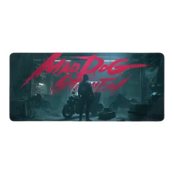DANYIN Extra Large 'Outsider' Table Mats For Esports Gaming Computer Keyboard With Locking Edges Mouse Pads