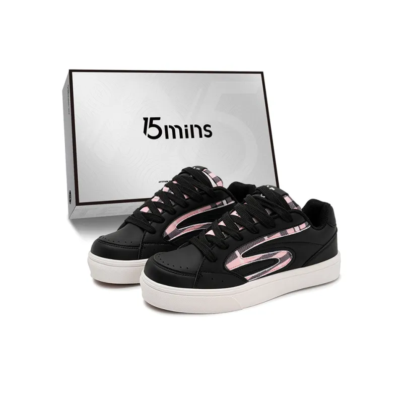 15 MINS Cushioning, Wear Resistant Low Top Skateboard Shoes Unisex-4