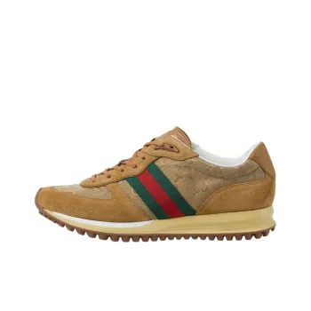 GUCCI Re Motion Low Top Casual Shoes Men's Brown