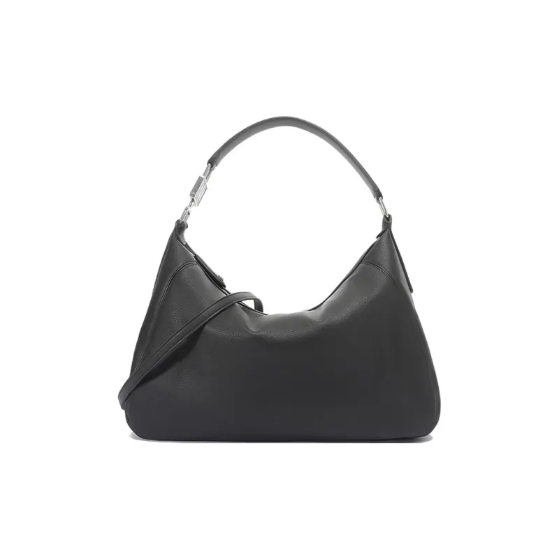 ARMANI EXCHANGEAE Polyurethane Tote Bag, Shoulder Bag, Crossbody Bag, Handbag Women's Black-0
