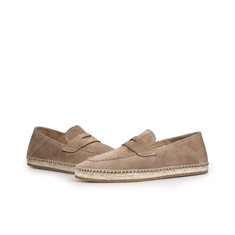 BOSSSUNWEN Loafers Men's Mud Brown-9