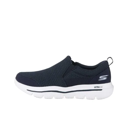 Skechers Go Walk Evolution Ultra Low Top Casual Shoes Men's Marine Blue