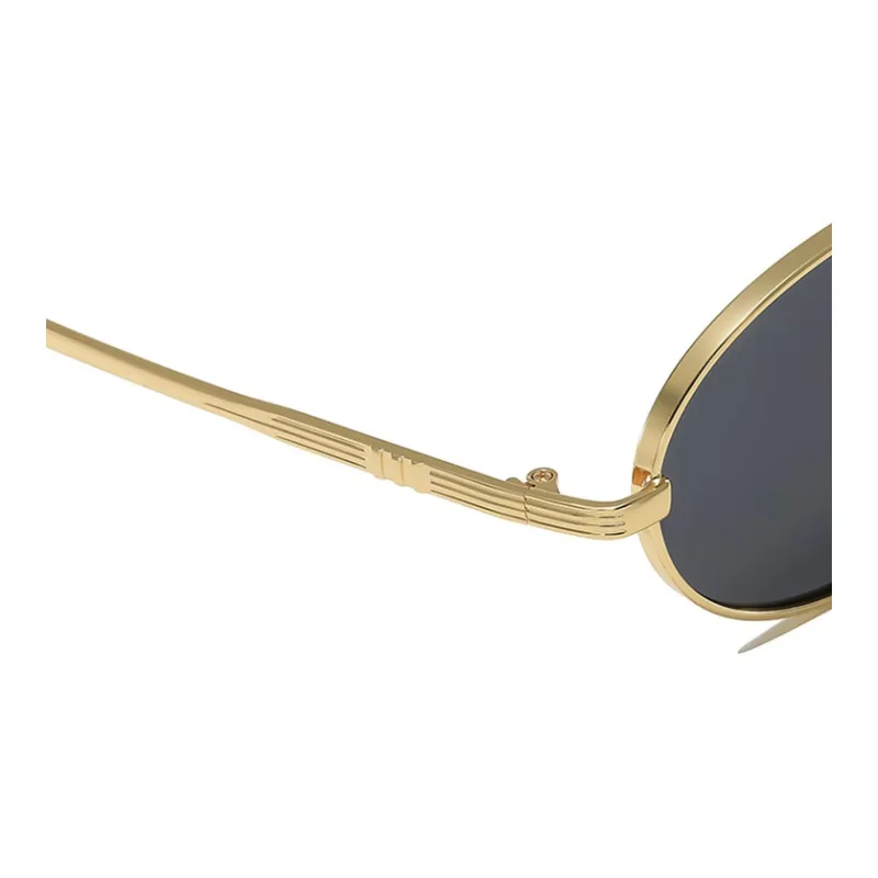 YUZHAOLIN Metal Oval Sunglasses Unisex-5