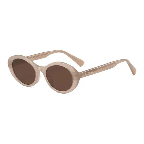 CAPONI Plate Frame Cat Eye Sunglasses Unisex