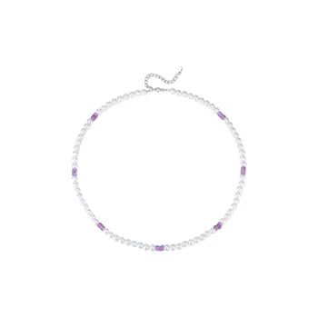 SINO GEM Shell Pearl Necklaces Women's