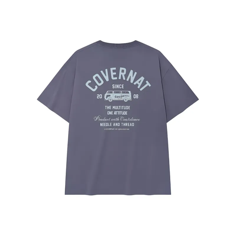 COVERNAT T Shirts Unisex Purple-1