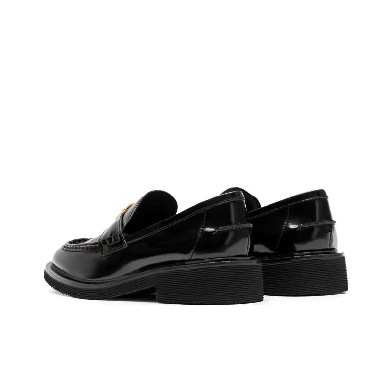 Staccato Small Gold Brick Jazz Loafers 3.5cm Women's-15