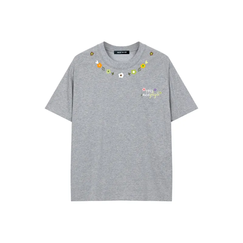 YK&YB T Shirts Unisex Heather Gray-0