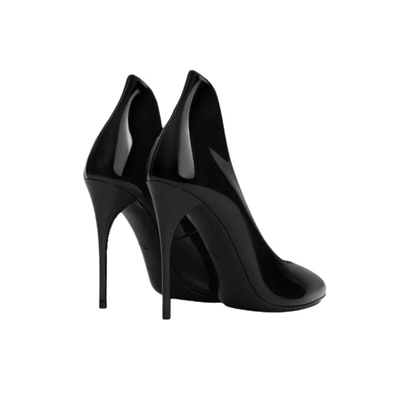 Alaia Décoletté Slim Heel High Heels 11cm Women's Black-3