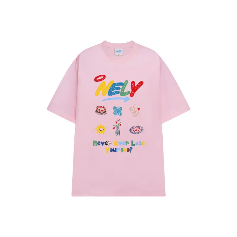 NELY Drop Shoulder Sleeve T Shirt Women's-34