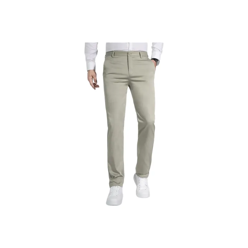 Red bean Suit Trousers Men-5