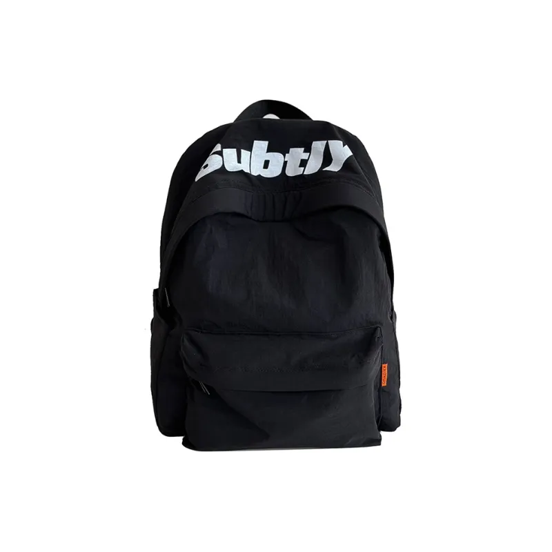 Alcohol Dragon Nylon Backpack Regular Women's Purple/White/Red/Black/Green/Orange-19
