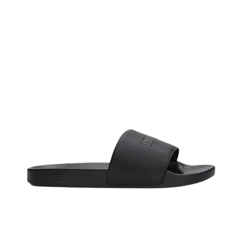Tommy Hilfiger Abrasion Resistant Slide Slippers Men's Black-1