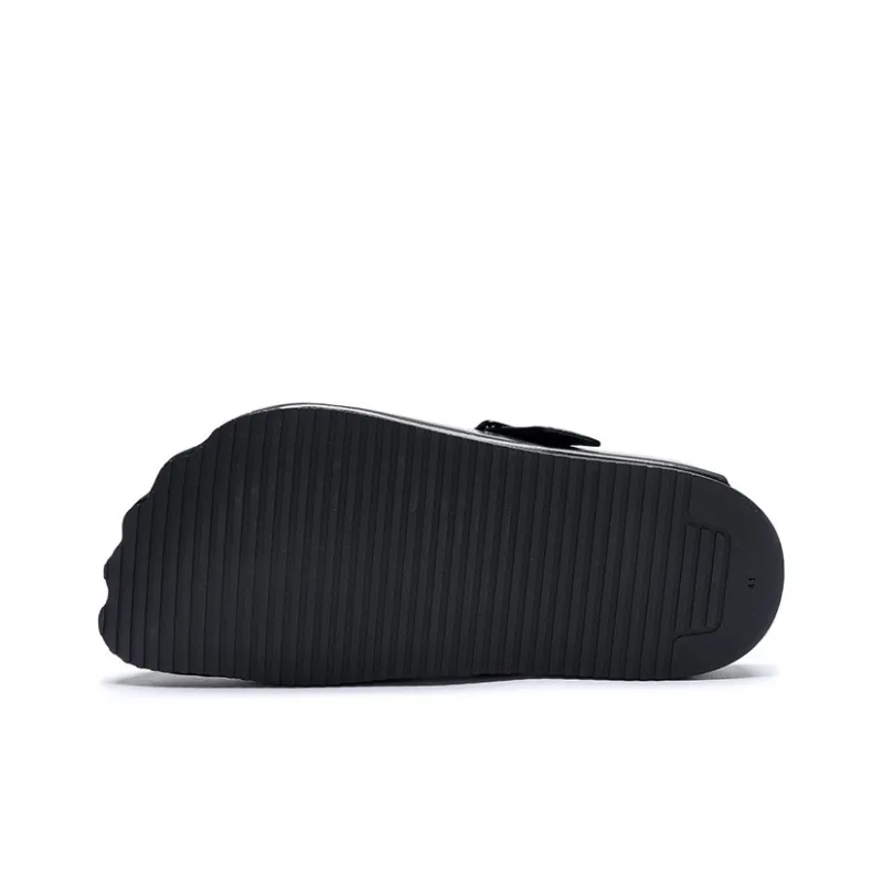 HD Abrasion Resistant Slip Resistant Closed Toe Slippers Unisex Black-10