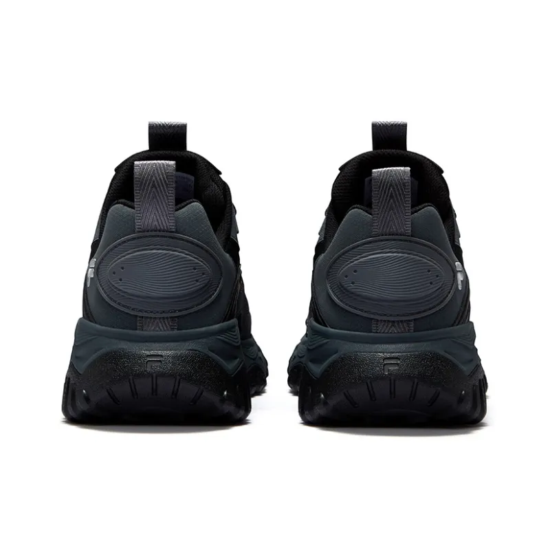 FILA FUSION FREEROAM Hiking Shoes Low Top Casual Shoes Men's Shadow Black Gray-3