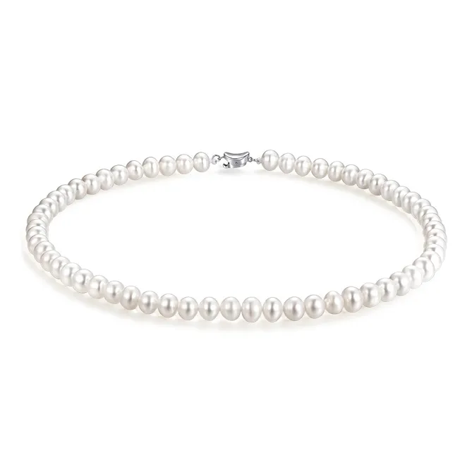 ZXIN JEWELRY Pearl Necklaces Women's-0