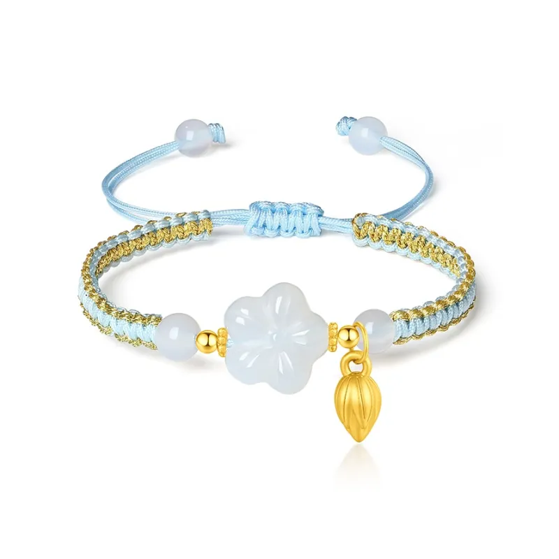 CHINA GOLD Agate Bracelets Unisex-4