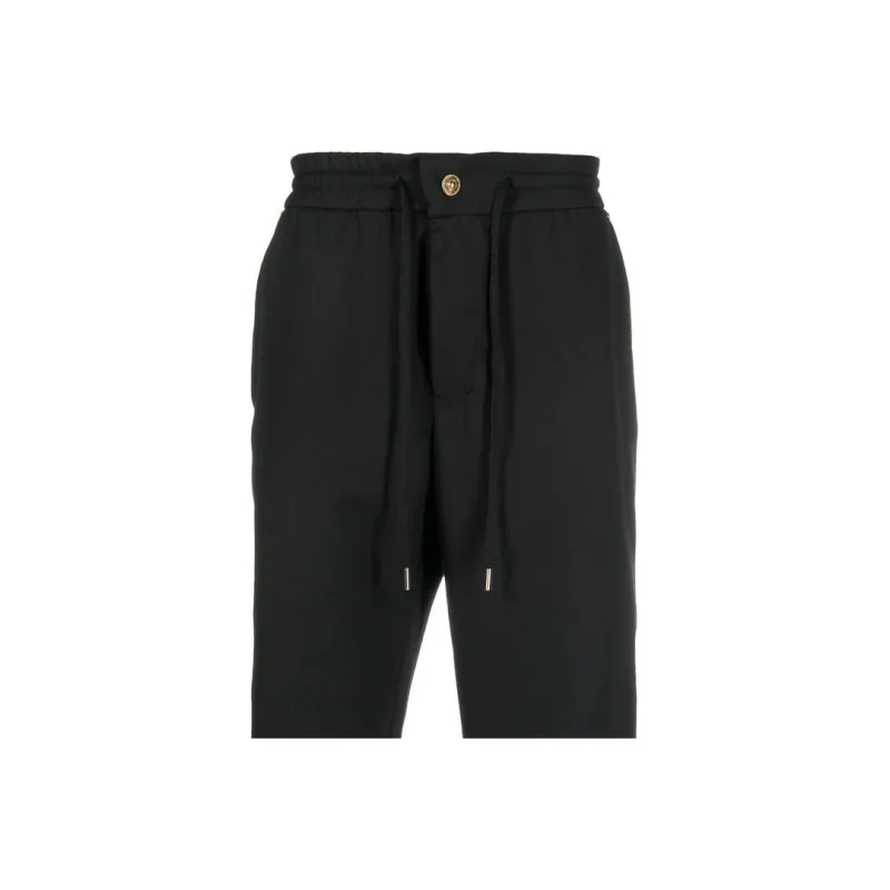 VERSACE JEANS COUTURE FW22 Knitted Sweatpants Men's Black-4