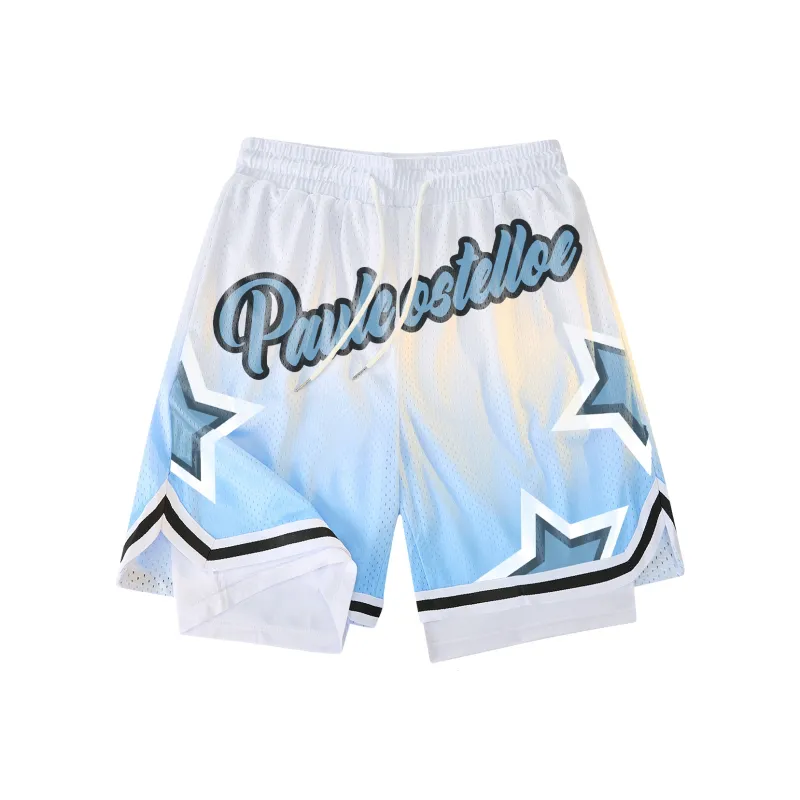 PAUL COSTELLOE Basketball Shorts Unisex-12