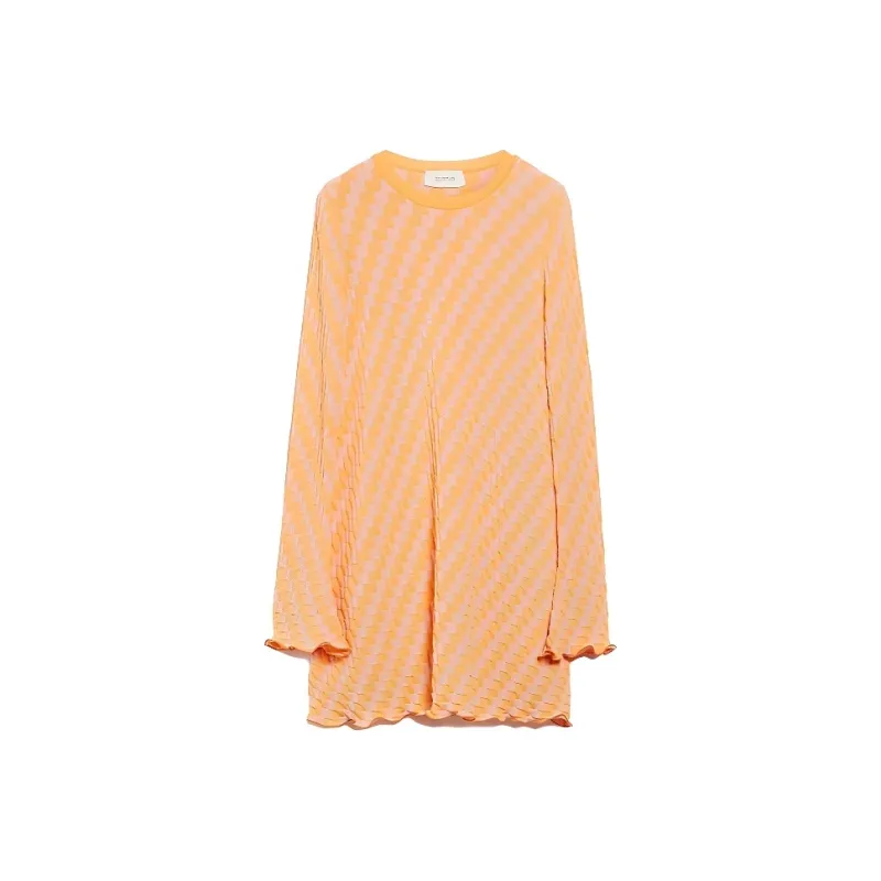 SportMa Long Sleeved Dress Women's Pink-0