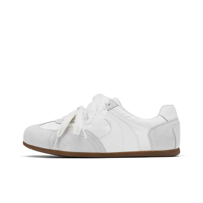 Hotwind Cream Lace Series Casual Shoes Women's Low Top Pink-0