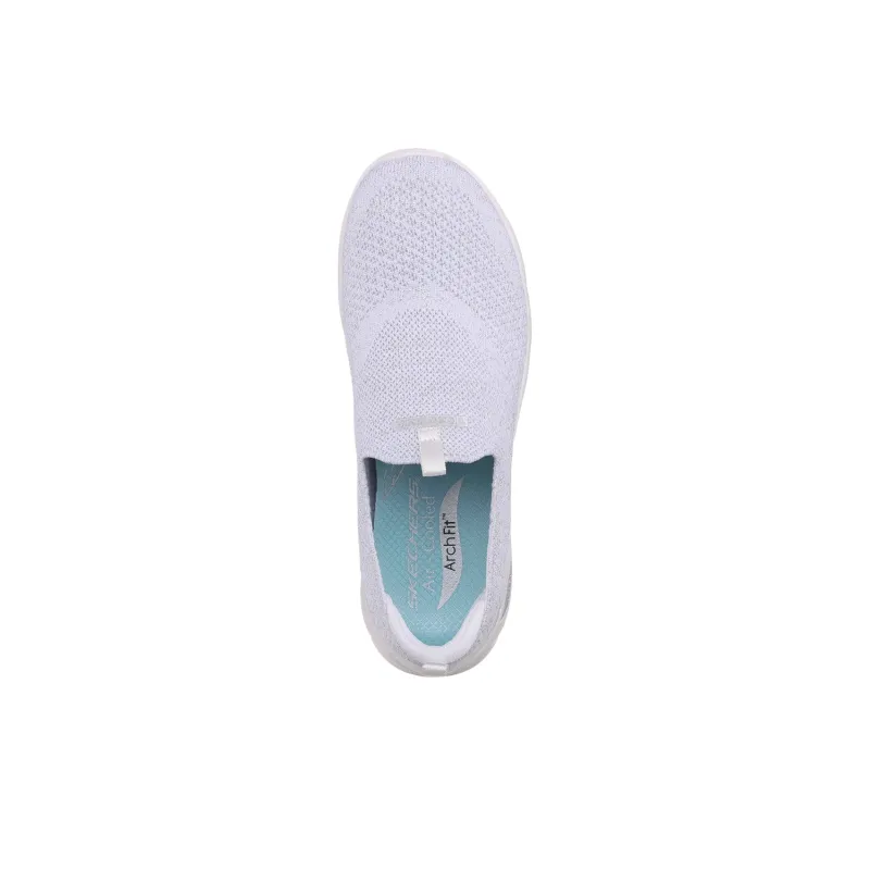 Skechers ARCH FIT REFINE Low Top Casual Shoes Women's Light Purple-4