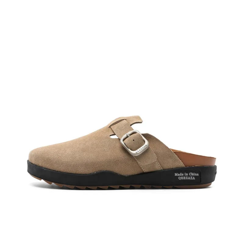 APRHE Rubber Sole Closed Toe Slippers Unisex-8