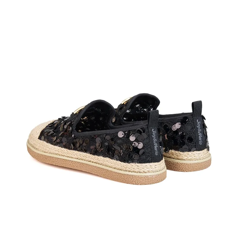 Joy&Mario Espadrilles Women's Black, Beige-3