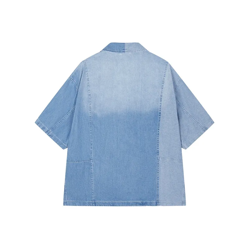 CROQUIS Shirts Men 958 Denim Light Blue-1
