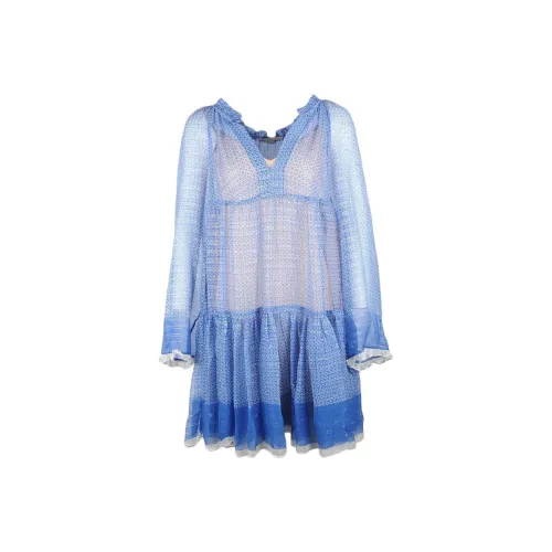 Stella McCartney Long Sleeved Dresses Women's Blue