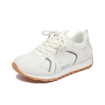 PIYOPIYO Low Top Skateboard Shoes Women's Ecru