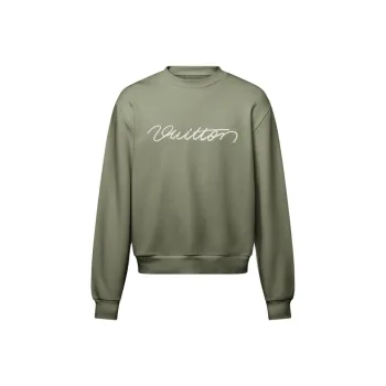 LOUIS VUITTON FW25 Sweatshirt Men's Green