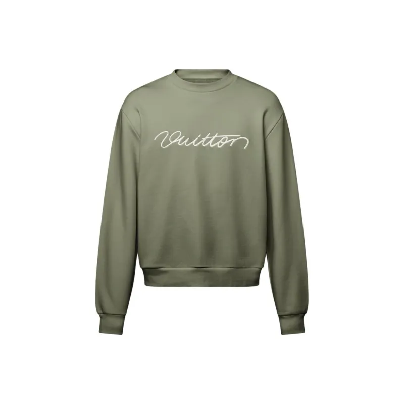 LOUIS VUITTON FW25 Sweatshirt Men's Green-0
