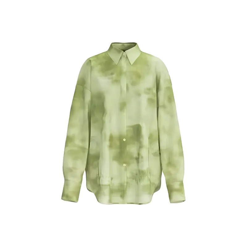 URBAN REVIVO Shirts Women's Grass Green-0
