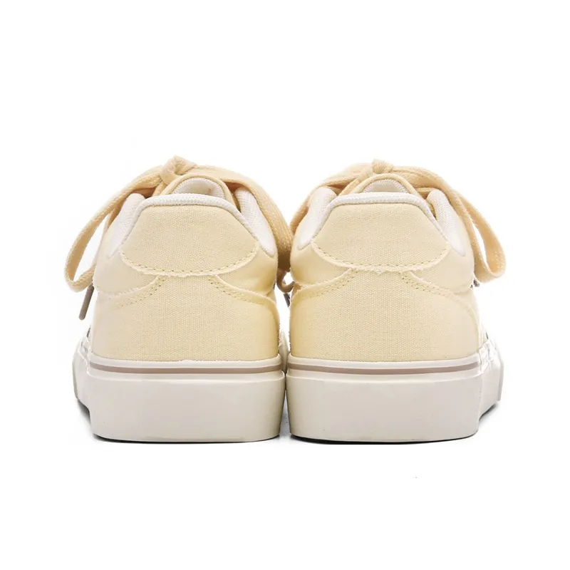 The New Age Family Low Top Skateboard Shoes Women's Yellow-2