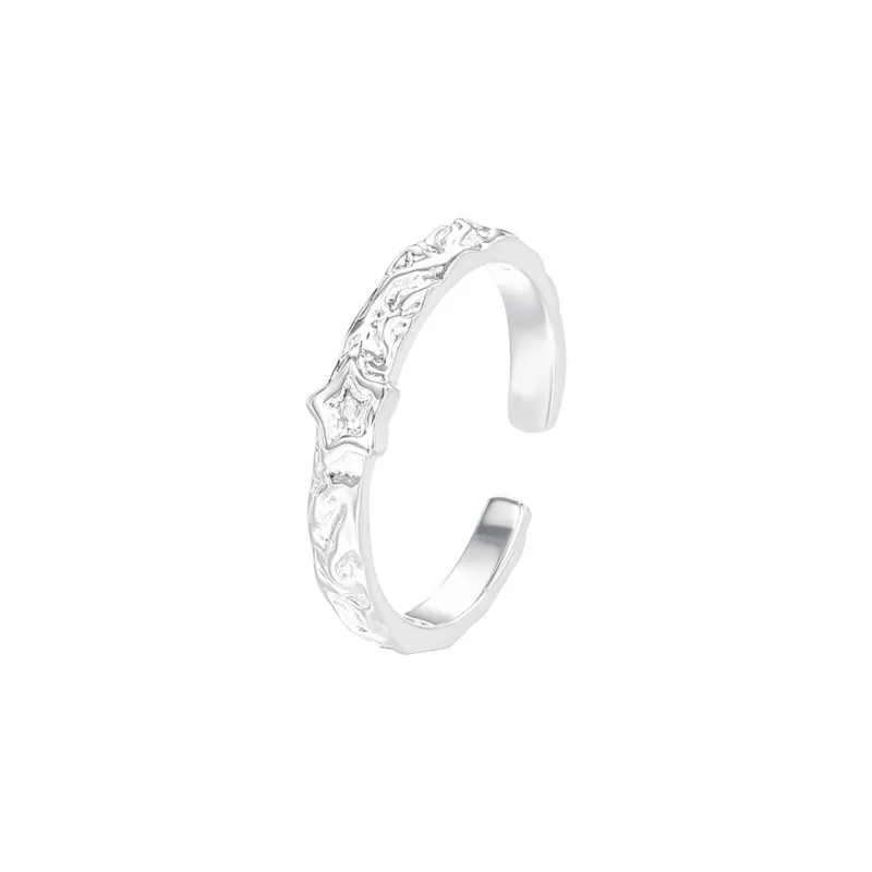 Strange S999 Fine Silver Rings Women's-0