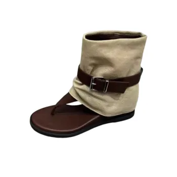 Cleverneonmore Roman Sandals Flat
