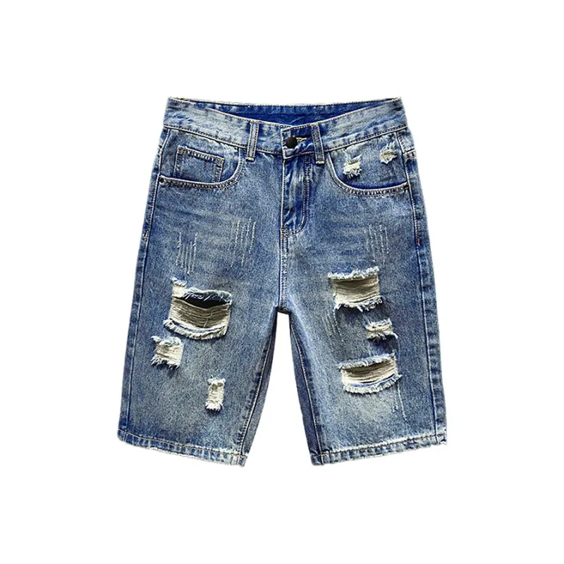Jeep Denim Shorts Unisex Vintage Blue-0