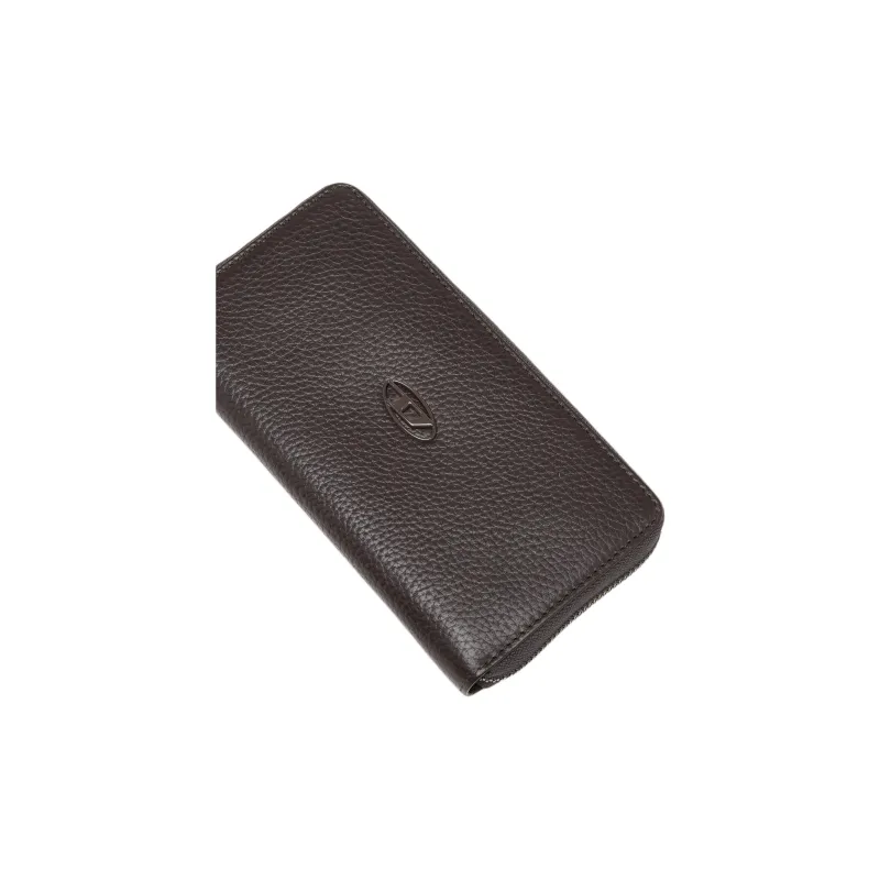DIESEL Cow Leather Wallet Tubas Men's Brown-4