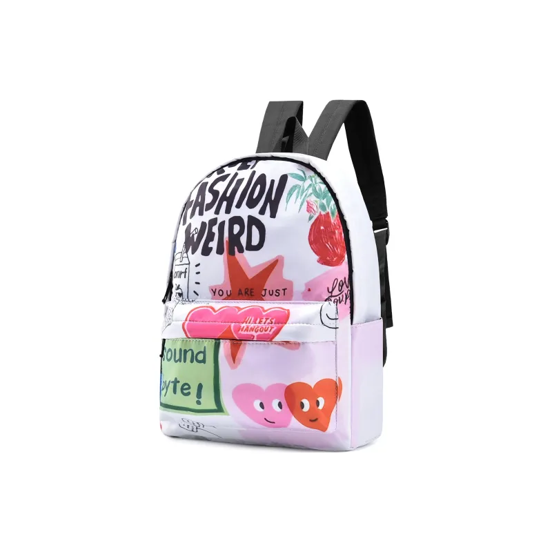 GLORY&CO Polyester Backpack Unisex Cherry Blossom Pink-1