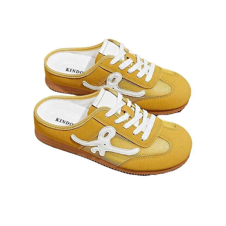 JINDUN Abrasion Resistant Slip Resistant Closed Toe Slippers Women's-14