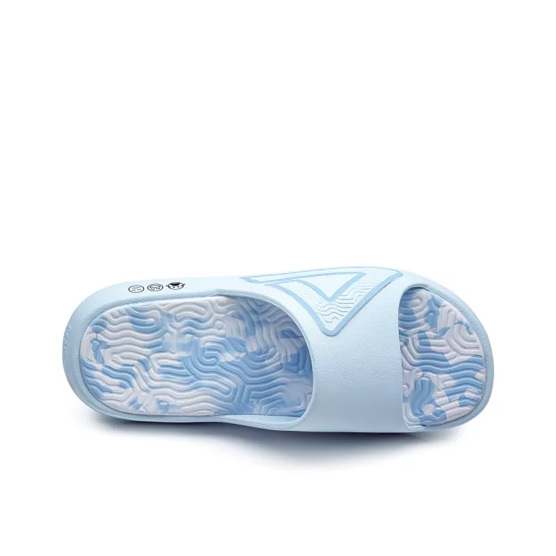 PEAK Tai Ji1.0 Quiet Slip Resistant Abrasion Resistant Slide Slippers Unisex Blue-3
